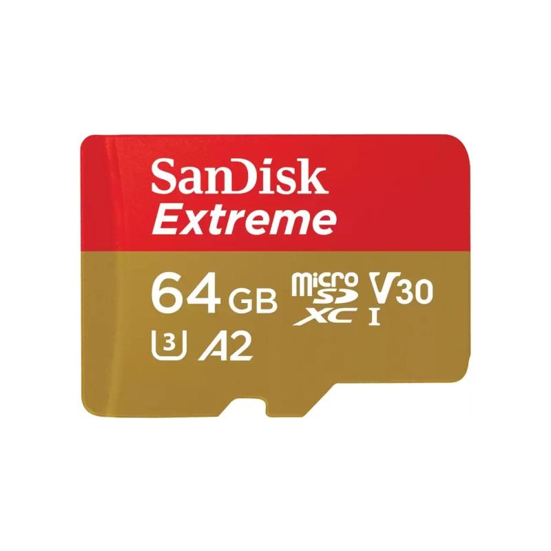 Card de Memorie MicroSD SanDisk Extreme 64Gb, Class 10