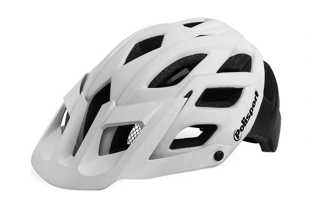 CASCA POLISPORT ENDURO E3 58-61CM ALB