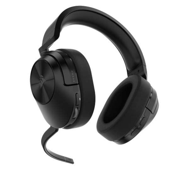 Casti cu microfon Corsair HS55 WIRELESS 20Hz- 20KHz, 32 ohm, difuzor 50mm, negru