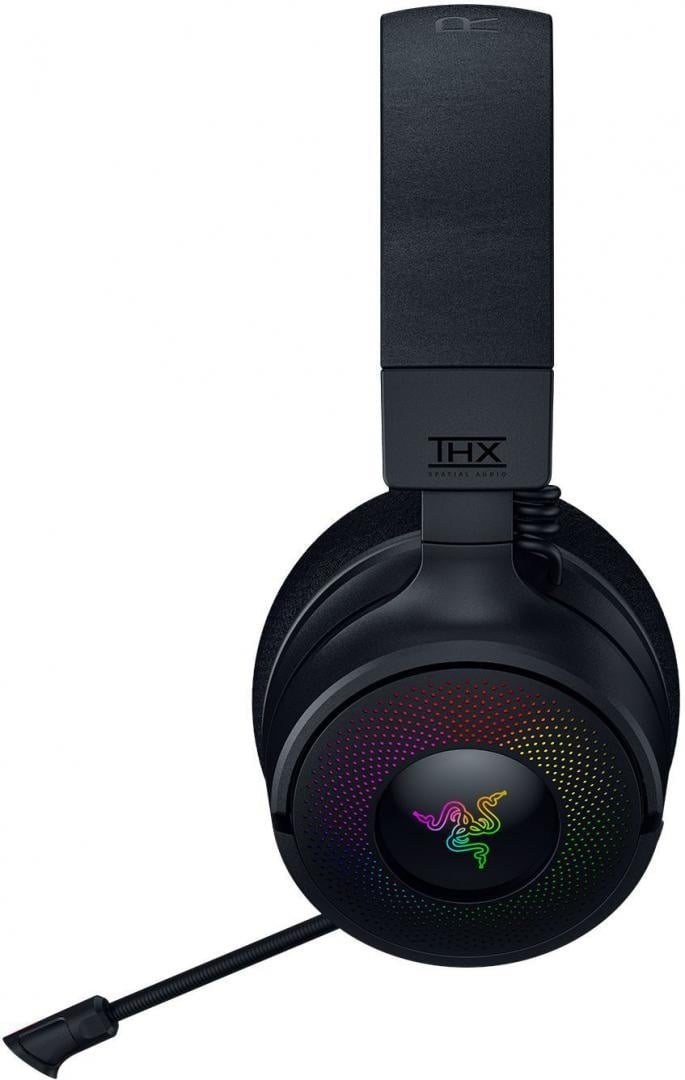 Casti Razer Kraken V4, wireless, 2.4 GHz Bluetooth, iluminare Razer Chroma™ RGB, negru - 2 | YEO