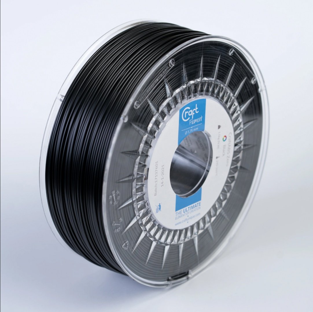 CRAFTBOT 3D PRINT FILAMENT, Culoare: Negru, Material: PLA, 1KG