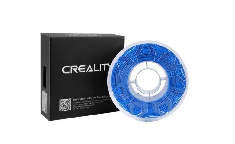 CREALITY CR-TPU 3D Printer Filament, blue, Glossy, 1kg, elastic,rezistent UV, Printing temperature: 210-240, Filament diameter: 1.75mm, Size of filament wheel: Diameter 200mm, height 66mm, hole diameter 56mm. Utilizare: pana la 6 luni de la deschiderea