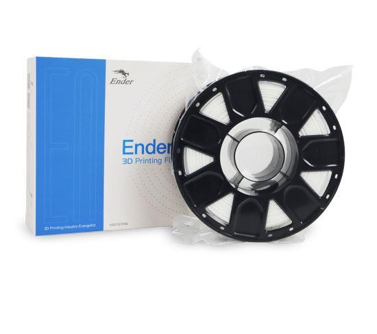 CREALITY ENDER PLA 3D Printer Filament, White, 1KG, Printing temperature: 200, Filament diameter: 1.75mm, Tensile strength: 60MPa, Size of filament wheel: Diameter 200mm, height 70mm, hole diameter 56mm. - 1 | YEO