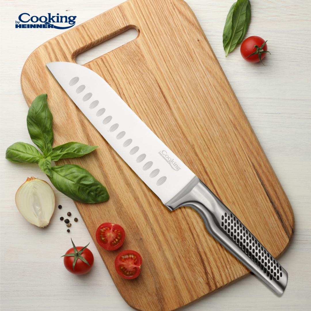 CUTIT SANTOKU 18 CM, SKYLINE, COOKING BY HEINNER