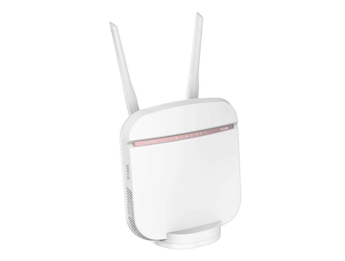 D-Link Router Wireless DWR-978 5G, AC2600, Dual-Band, MU-MIMO, Porturi: 4 x Gigabit RJ-45, 1 x WAN, suporta pana la 128 dispozitive conectate, 2 x antene externe detasabile, viteza wireless: 1733 Mbps 5 GHz, 800 Mbps 2.4 GHz, 5G/4G LTE/3G via SIM, 1 x - 2 | YEO