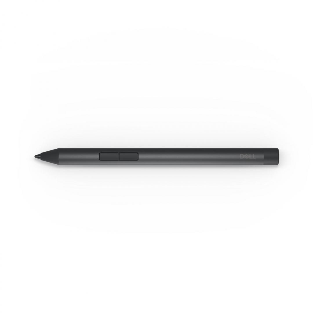 Dell Active Pen PN5122W, Active stylus, Colour: Black, Buttons Qty: 2, Features: Pressure sensitivity, Pressure Levels: 4096, Included Accessories: Nib removal tool, nibs (2 pcs.), AAAA battery, Dimensions (WxDxH): 0.95 cm x 0.95 cm x 14 cm, Weight: 14.2 - 1 | YEO