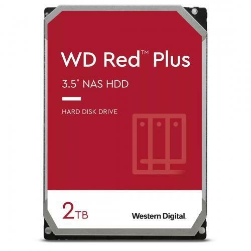 HDD WD Red Plus 2TB SATA-III 5400RPM 128MB