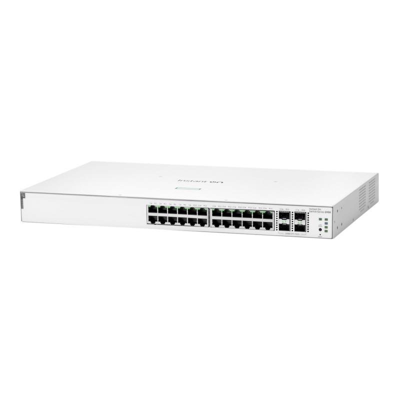 HPE Networking Instant On Switch 24p Gigabit CL4 PoE 4p SFP+ 195W 1930 - 1 | YEO