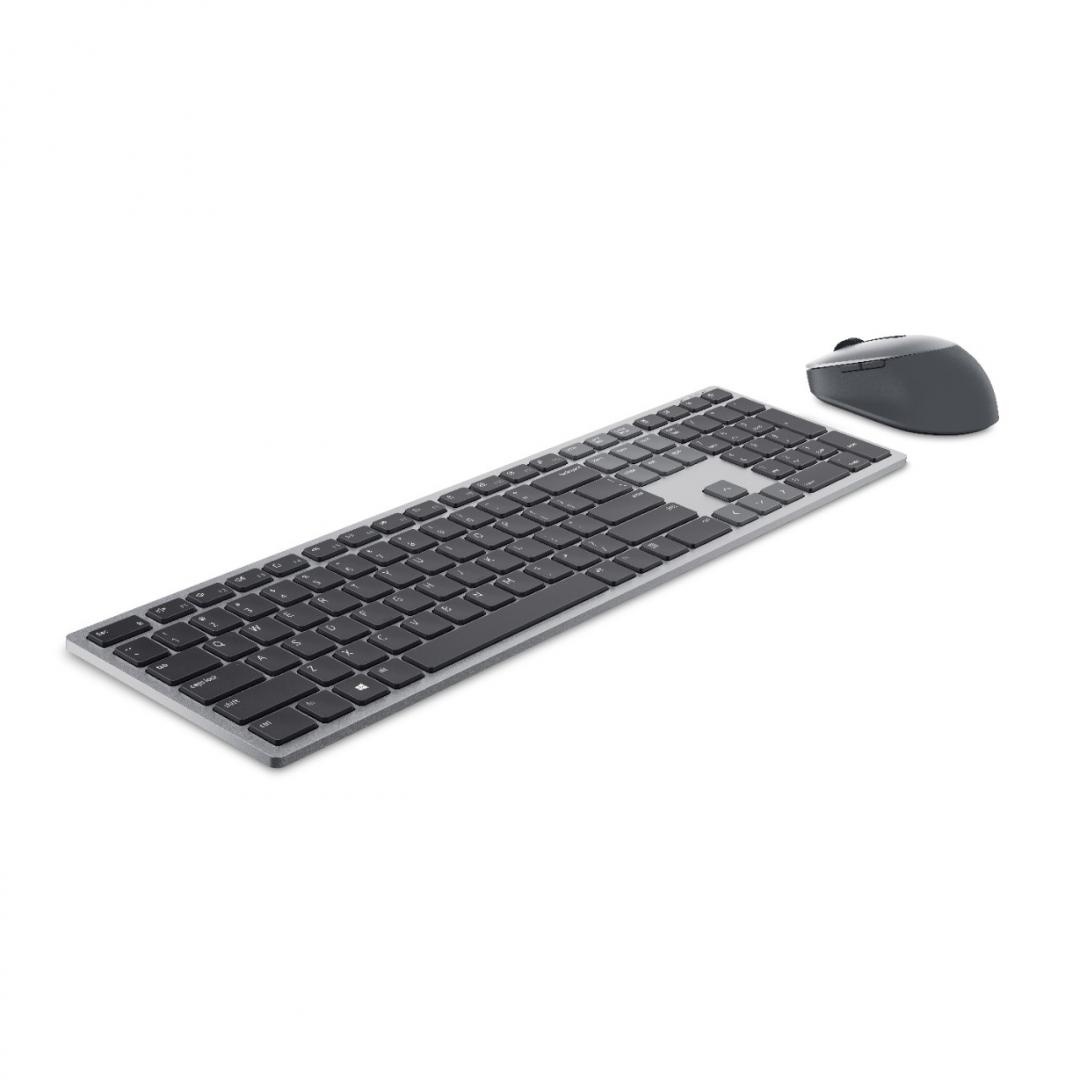 Kit tastatura si mouse Dell Premier Multi-Device KM7321W, wireless, negru - 2 | YEO