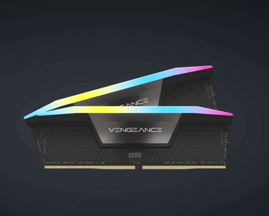 Memorie RAM Corsair Vengeance RGB 64GB DDR5 5200MHz CL40 Kit of 2 - 3 | YEO