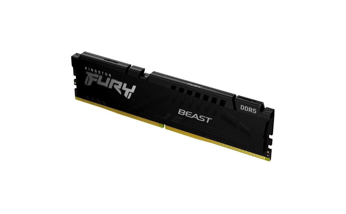 Memorie RAM Kingston, DIMM, DDR5, 32GB, 5200MHz, CL36, 1.35V, FURY Beast, Kit of 2 - 3 | YEO