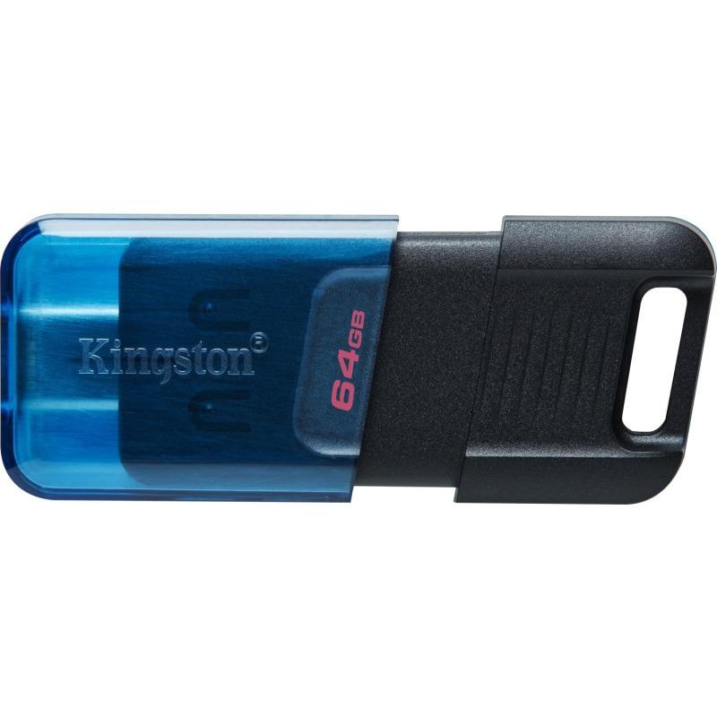 Memorie USB Flash Drive Kingston 64GB Data Traveler 80, USB-C 3.2