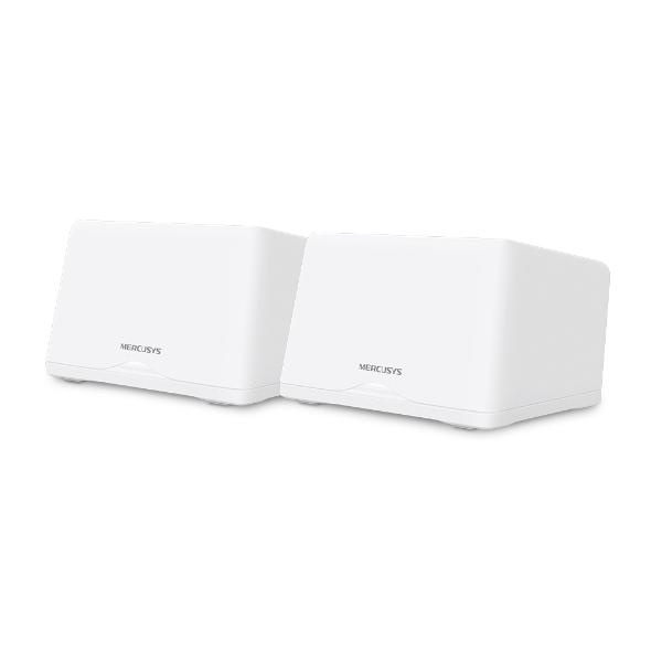 MERCUSYS HALO H47BE WHOLE MESH WIFI 7 2PACK, Tri-Band, Standarde wireless: 6 GHz: IEEE 802.11be, 5 GHz: IEEE 802.11b/g/n/ac/ax/be mixed, 2.4 GHz: IEEE 802.11b/g/n/ax mixed, Viteza wireless: 5760 Mbps at 6 GHz, 2880 Mbps at 5 GHz, 574 Mbps at 2.4 GHz,