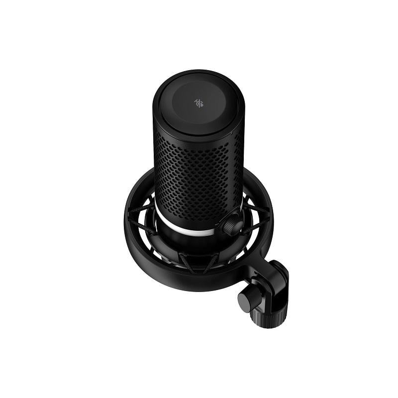 Microfon HP HyperX DuoCast, cardioid, RGB USB, Negru - 1 | YEO