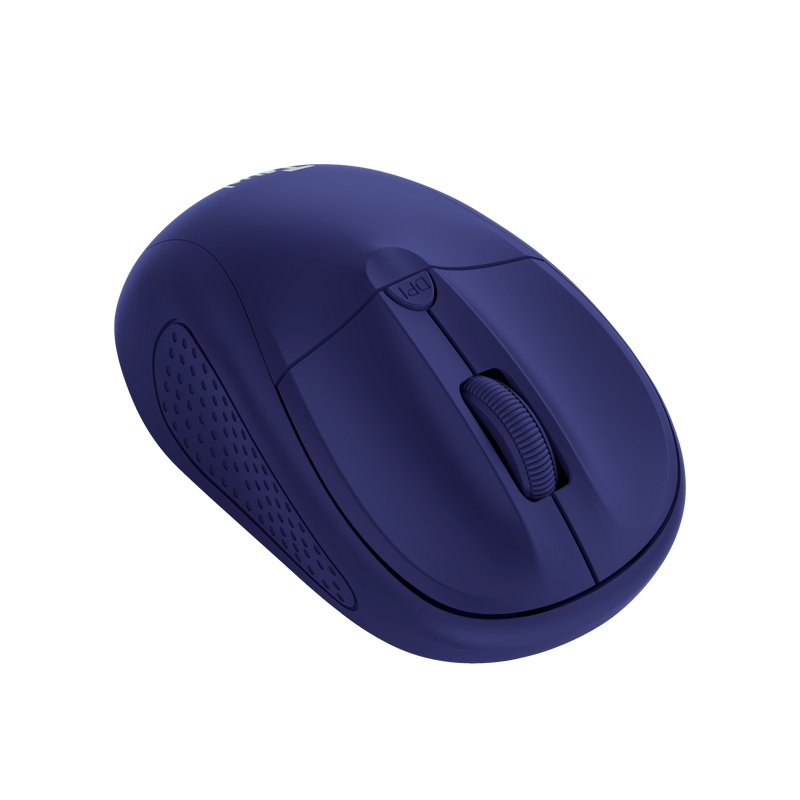 Mouse Trust Wireless optic, rezolutie 1600 DPI, albastru - 1 | YEO