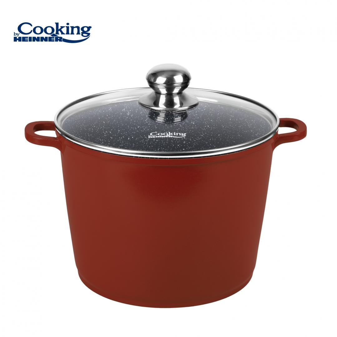 OALA ALUMINIU+CAPAC 24x18CM, 8.2 L, CALABRIA, COOKING BY HEINNER - 1 | YEO