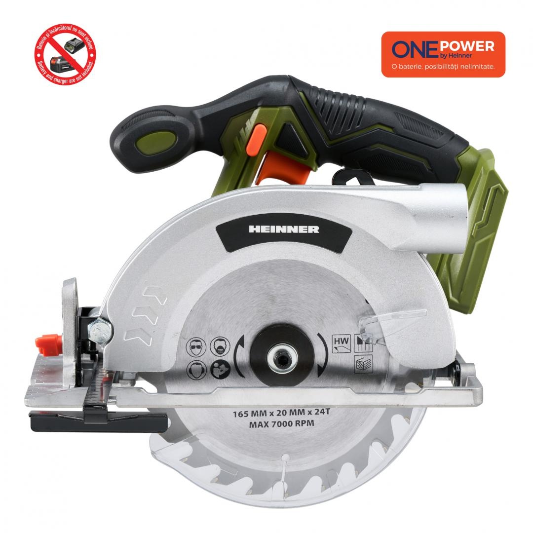 ONE POWER by HEINNER FIERASTRAU CIRCULAR 18V 4200RPM (FARA BATERIE SI INCARCATOR)