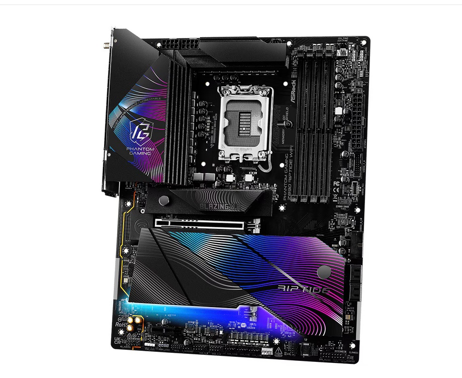 Placa de Baza ASROCK PHANTOM GAMING Z890 RIPTIDE WIFI LGA1851 - 3 | YEO