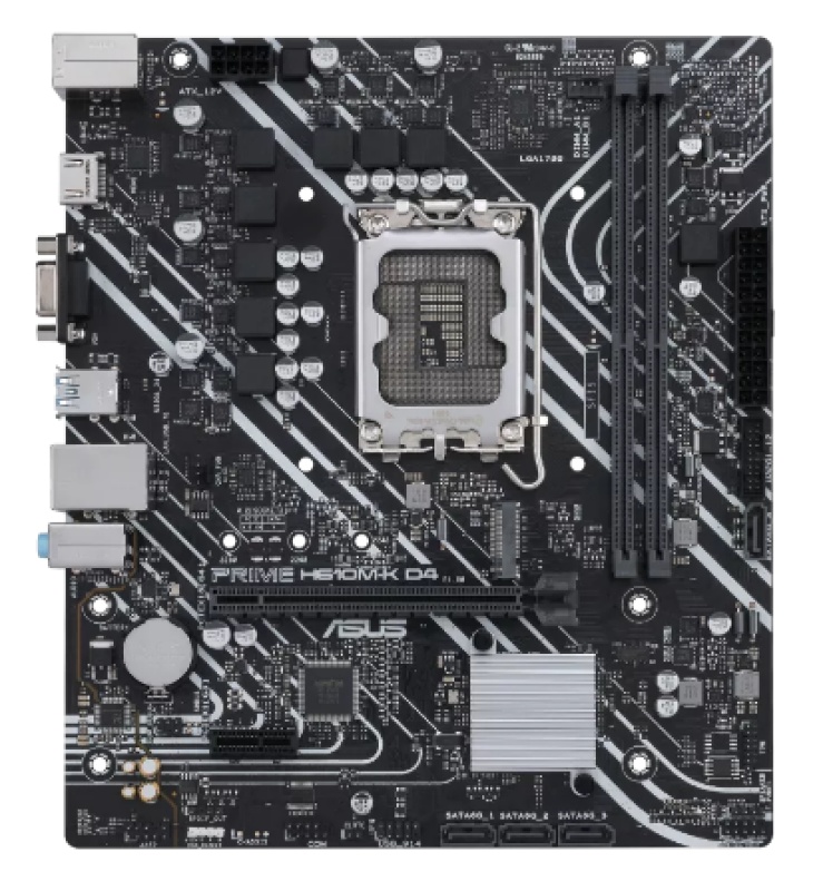 Placa de baza Asus PRIME H610M-K D4, LGA 1700 - 3 | YEO