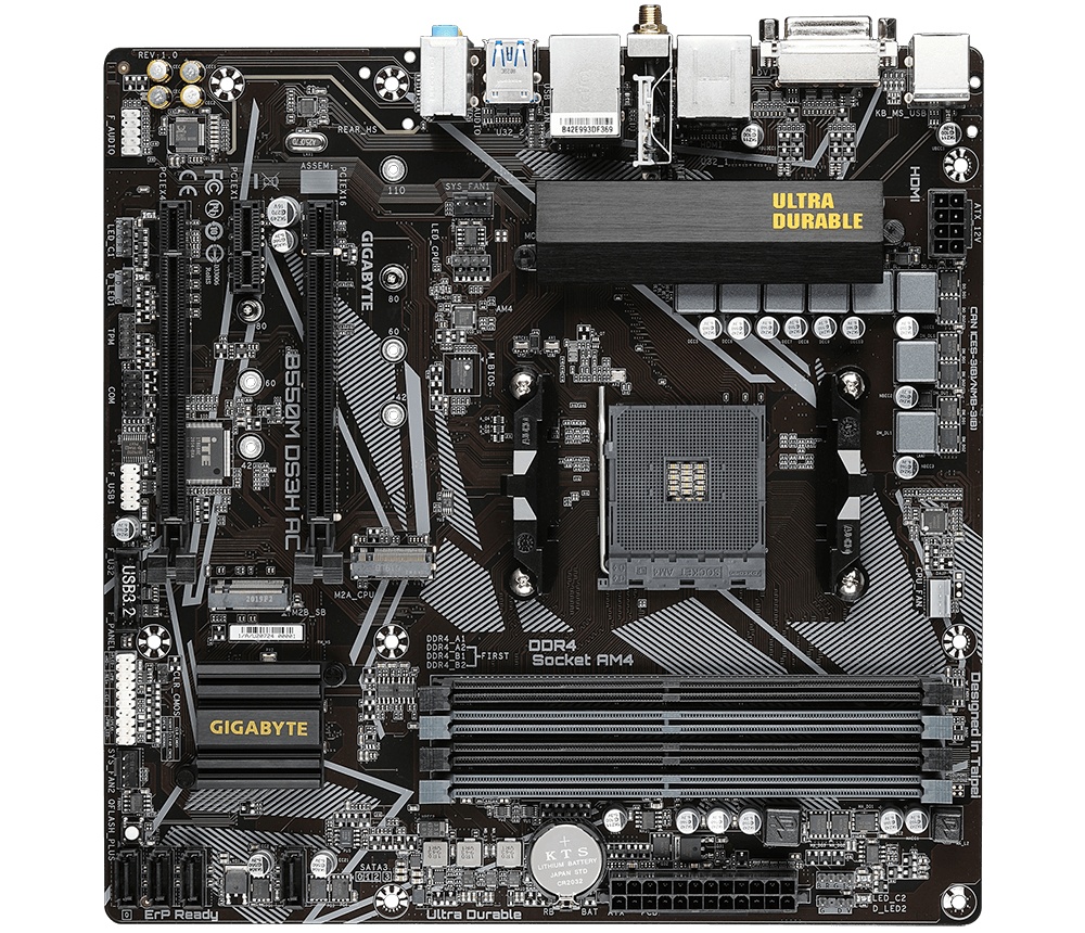 Placa de baza Gigabyte B550M DS3H AC AM4 - 1 | YEO