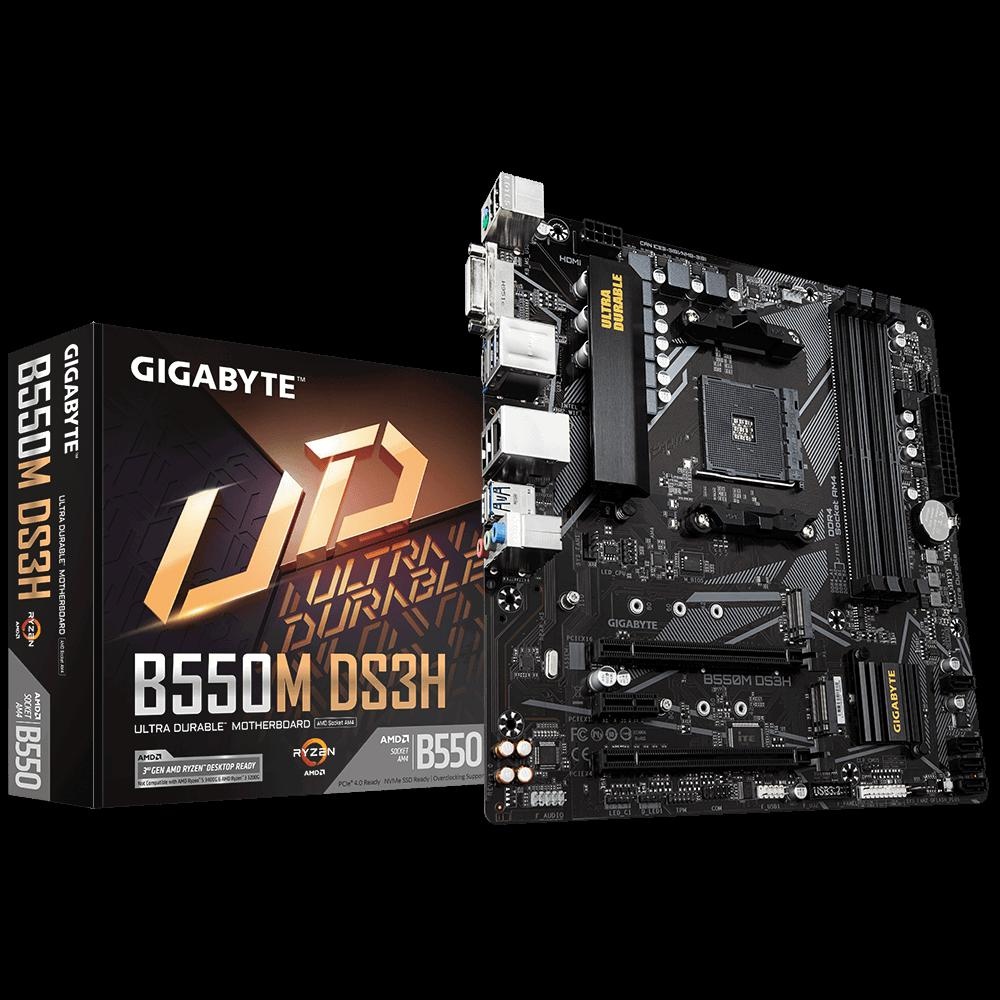 Placa de baza Gigabyte B550M DS3H, Socket AM4 - 1 | YEO