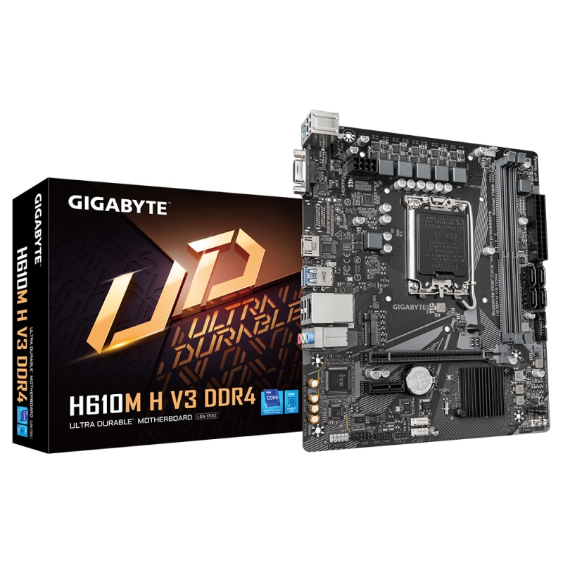 Placa de baza GIGABYTE H610M H V3 DDR4 - 4 | YEO