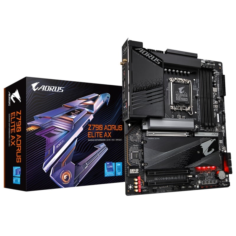 Placa de baza GIGABYTE Z790 AORUS ELITE AX, LGA 1700 - 4 | YEO