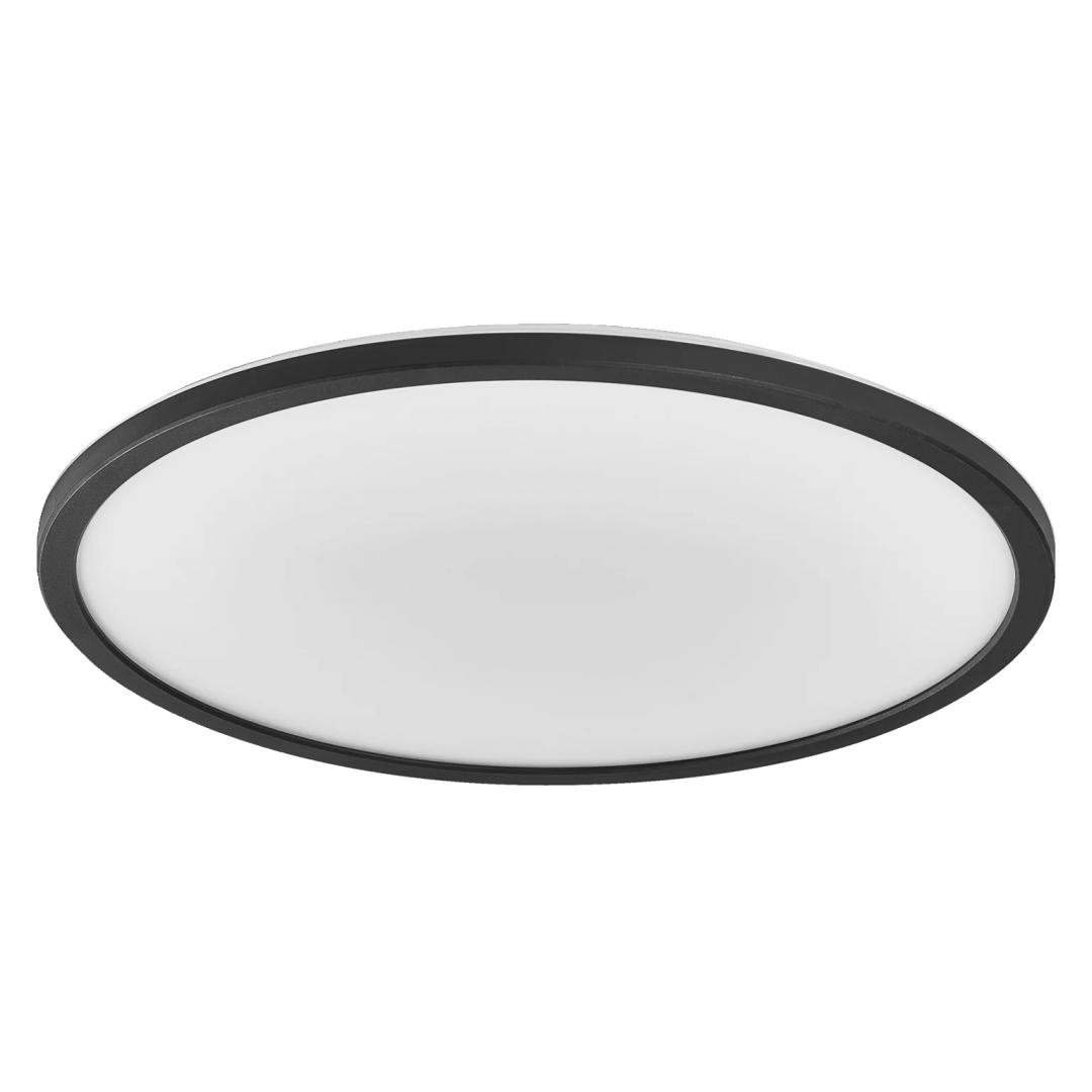 Plafoniera LED RGB inteligenta Ledvance SMART+ Wifi Orbis Ultra Slim 400, 25W, 1870 lm, lumina alba (2700-6500K), IP20, Ø40cm, Plastic, Negru - 1 | YEO