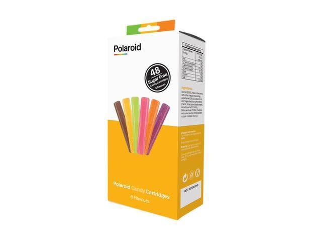 POLAROID 3D CANDY CARTRIDGES 6 Flavor Pack, 48 filamente comestibile fara zahar in 6 arome pentru stiloul Polaroyd CandyPlay, Arome: 8 x Capsuni,8 x Portocale,8 x Lamaie,8 x Mar, 8 x Struguri, 8 x Cola.