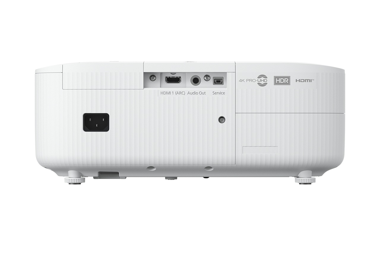 Proiector Epson EH-TW6250, 3LCD, 2.800 lumeni, 4k PRO UHD, 16:9, 35.000:1, lampa 4.500 ore/ 7.500 ore ecomode, corectie ± 30, zoom 1.62, dimensiune maxima imagine 500