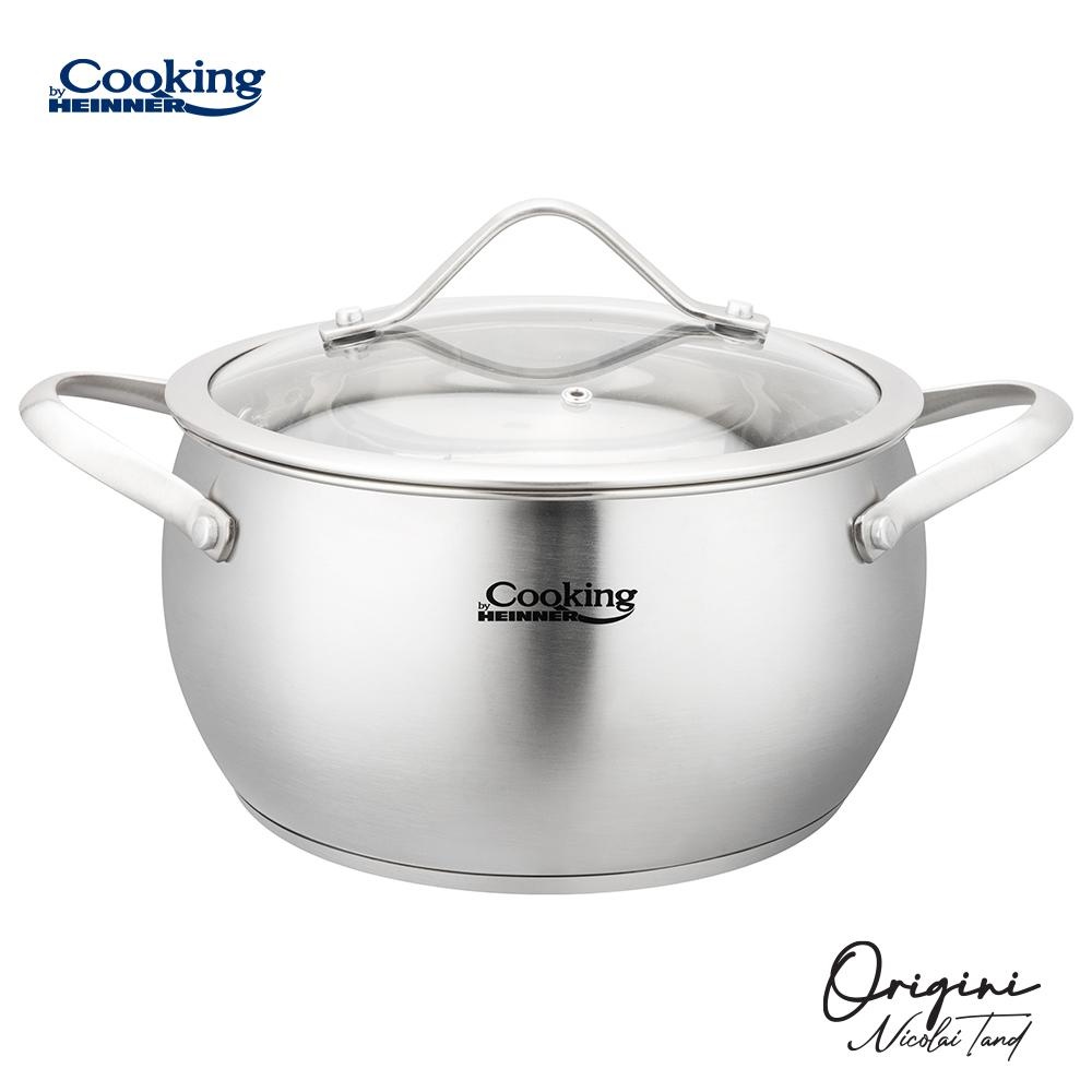 SEMIOALA INOX+CAPAC 18X10 CM, 2.5L, NICOLAI TAND, ORIGINI, COOKING BY HEINNER - 1 | YEO