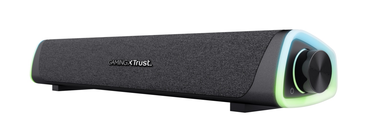 Soundbar Trust GXT 620 Axon, puetere (RMS) 6W, frecventa 20 Hz - 20.000 Hz, audio input 3.5mm (1.4m), iluminare RGB, alimentare prin USB, negru - 3 | YEO