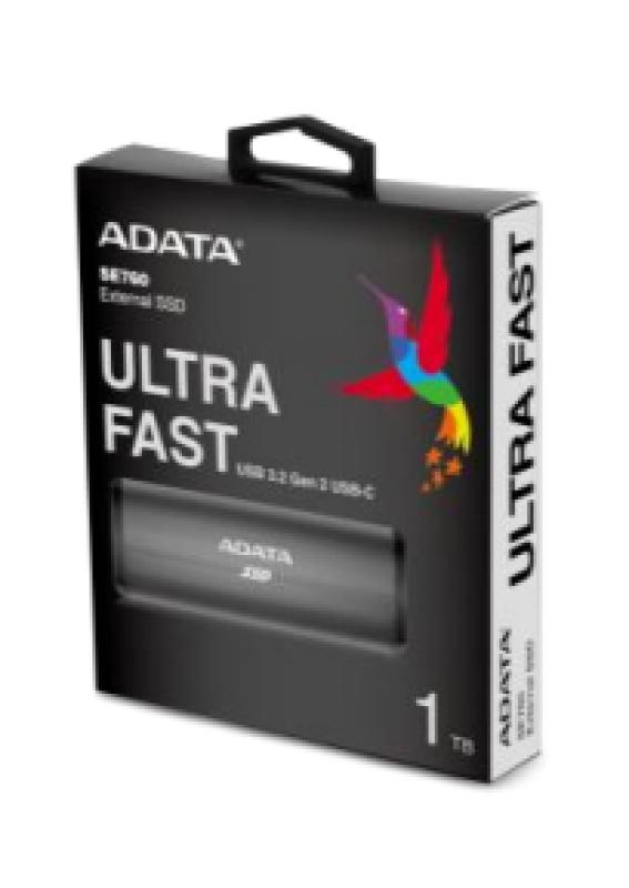 SSD Extern Adata SE760, 512GB, USB 3.2 Type-C,Titanium - 2 | YEO