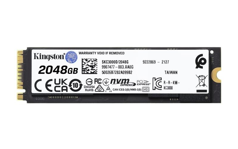 SSD Kingston SKC3000D/2048G, 2TB, M2 , PCIe 4.0 NVMe - 2 | YEO