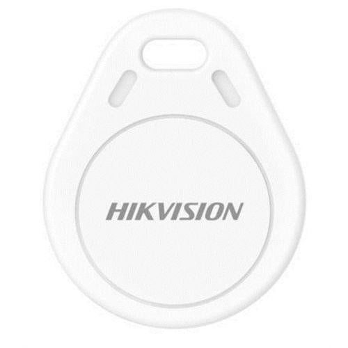 Tag mifare Hikvision DS-PT-M1, material PVC, ABS, dimensiuni: 41x32x3.5mm, culoare alba, pachet 25 bucati