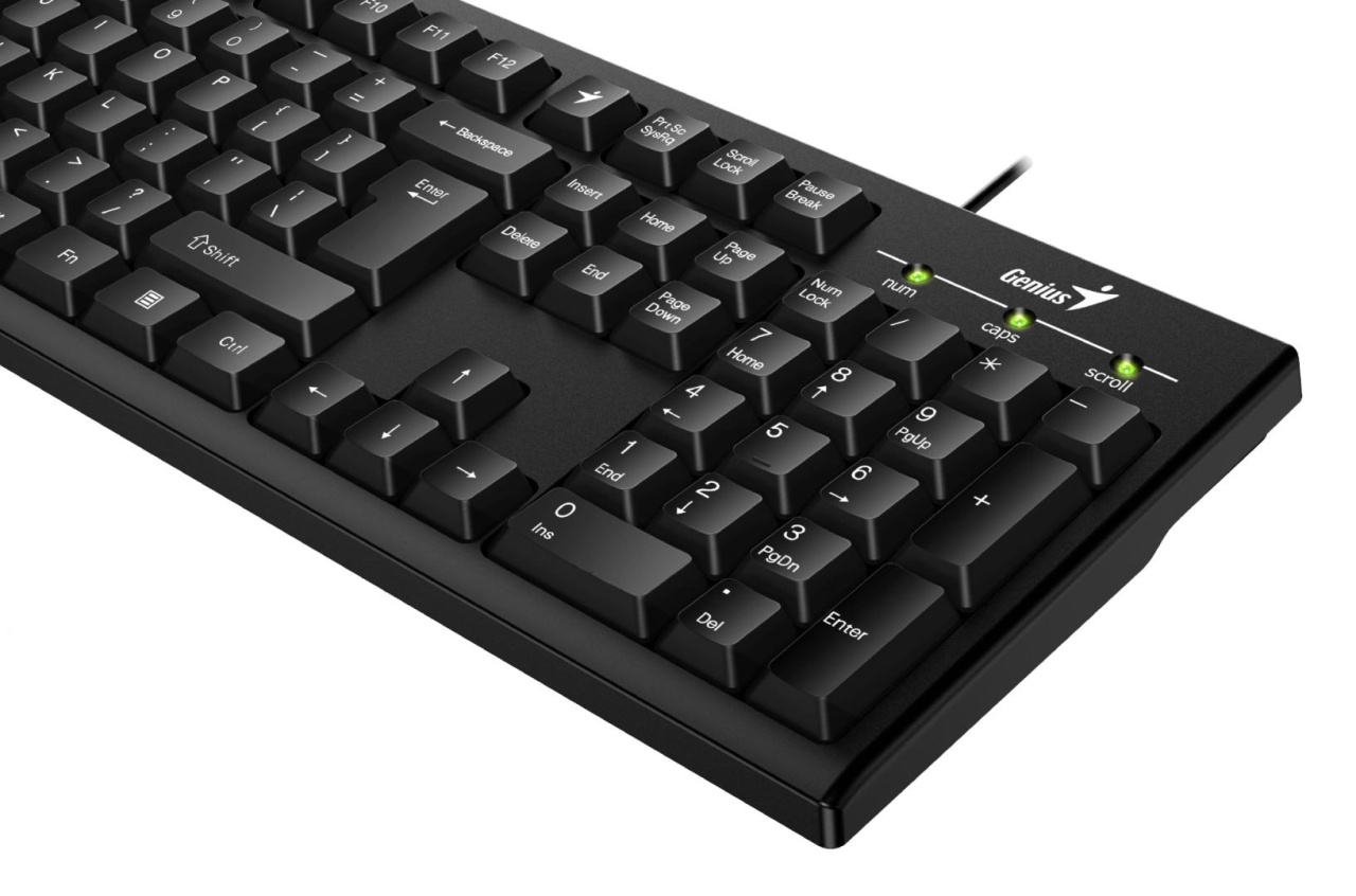 Tastatura Genius KB-100, neagra - 4 | YEO