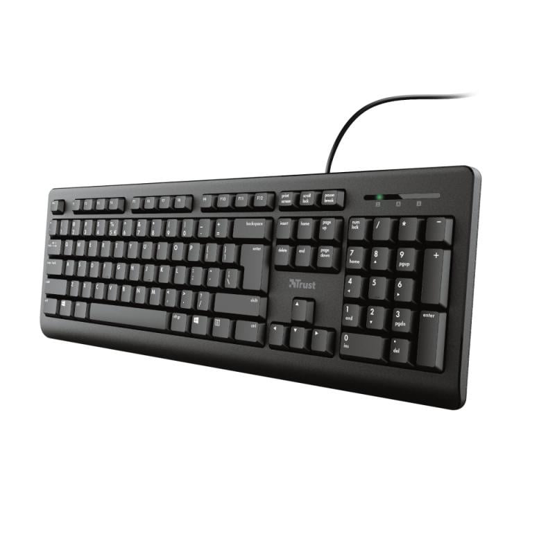 Tastatura Trust Primo, wired, negru - 2 | YEO