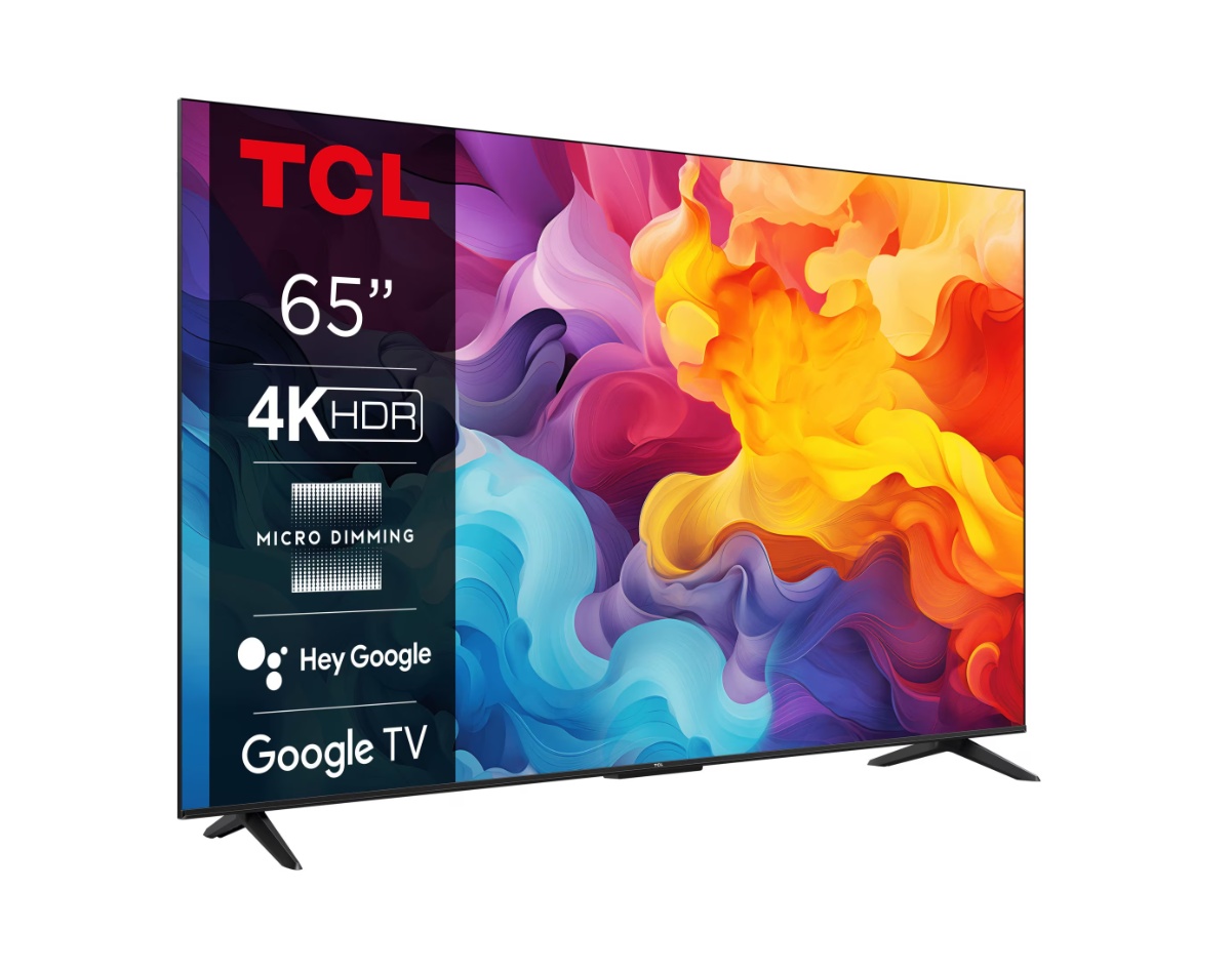 Televizor TCL LED 65V6B, 164 cm, Smart Google TV, 4K Ultra HD, Clasa E - 1 | YEO