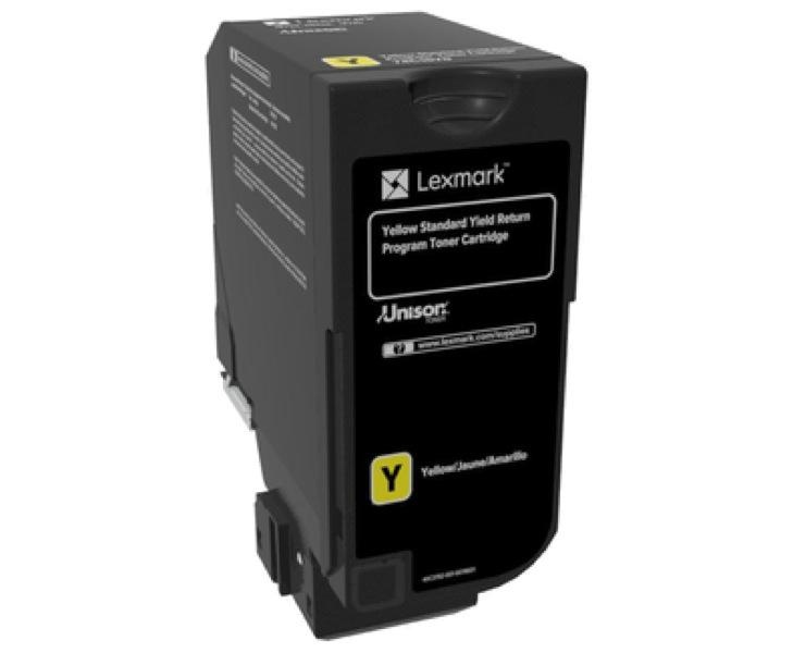 Toner Lexmark 74C2SY0, yellow, 7 k, CS720de / CS720dte / CS725de/ CS725dte / CX725de / CX725dhe / CX725dthe