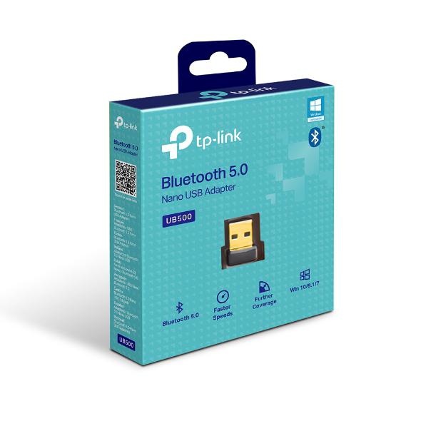 TP-LINK Adaptor USB Nano Bluetooth 5.0, Bluetooth 5.0, compatibilă cu Bluetooth V4.0/3.0/2.1/2.0/1.1, Windows 11/10/8.1/7.