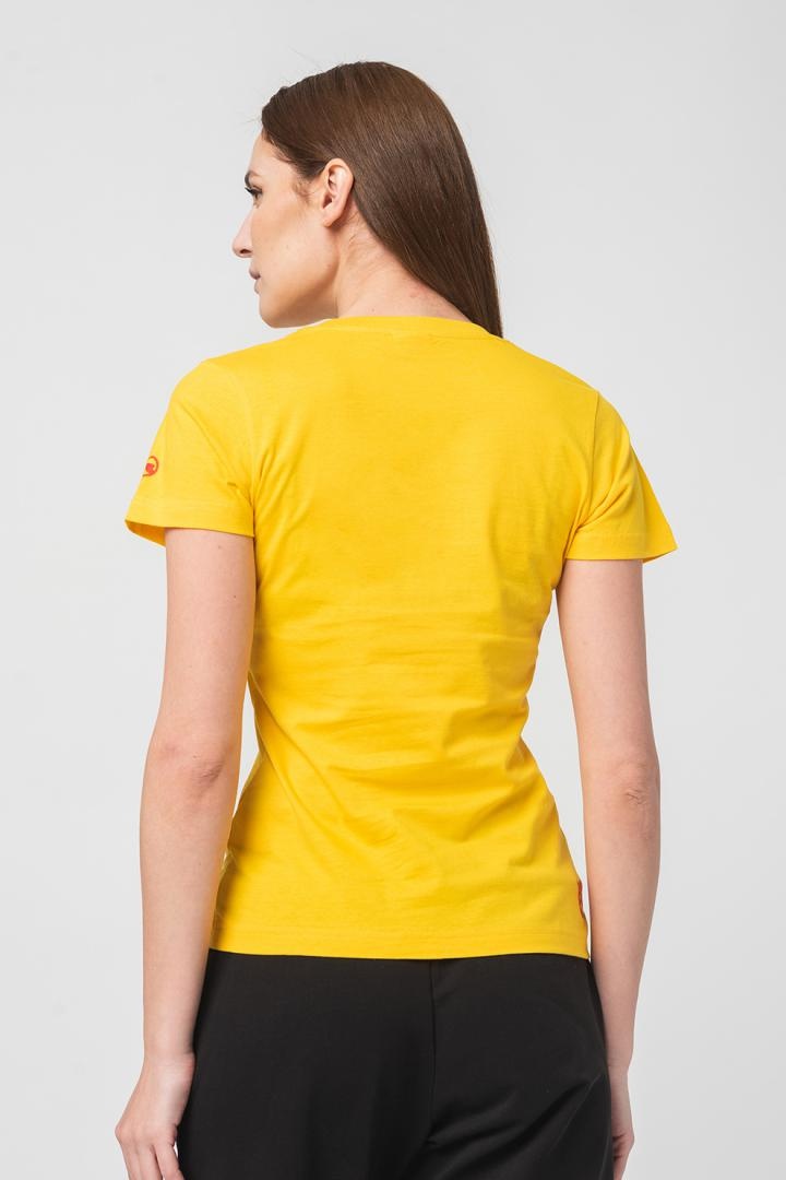 TSHIRT CASUAL F CAL PEGAS YELLOW-XS - 1 | YEO