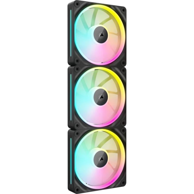 Ventilatoare Carcasa CORSAIR iCUE LINK LX120 3x120mm RGB NEGRU - 2 | YEO