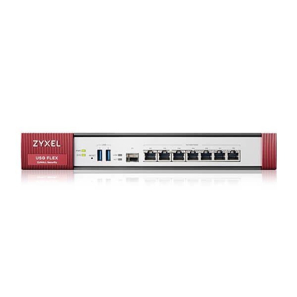 Zyxel USG FLEX500 H Series, User-definable ports with 2*2.5G, 2*2.5G( PoE+) & 8*1G, 1*USB (device only) - 3 | YEO