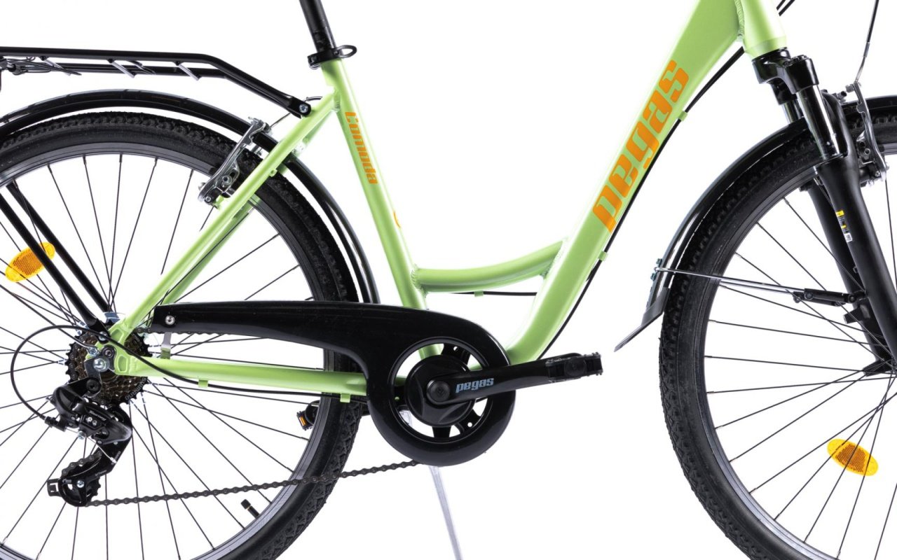 Bicicleta Oras Pegas Comoda Verde Fistic ( AL) - 4 | YEO