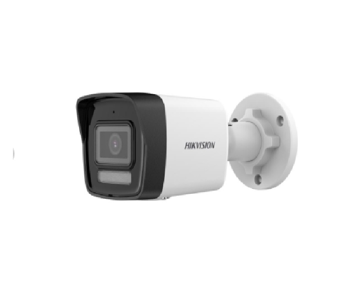 Camera de supraveghere IP Bullet 4MP Hikvision DS-2CD1043G2-LIU(2.8MM), lentila fixa: 2.8mm, iluminare min: Color: 0.005 Lux @ (F1.6, AGC ON),B/W: 0 Lux cu IR: 30m, microfon incorporat, alarma la evenimente: Motion detection (support alarm triggering by