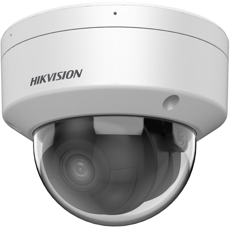 Camera de supraveghere IP Dome 4MP Hikvision DS-2CD2146G2H-I(2.8MM), lentila fixa 2.8mm, iluminare min: 0.001 Lux @ (F1.0, AGC ON), B/W: 0 Lux cu IR 30m, slot card de memorie: microSD/microSDHC/microSDXC maxim 512GB, alarma la evenimente: Motion