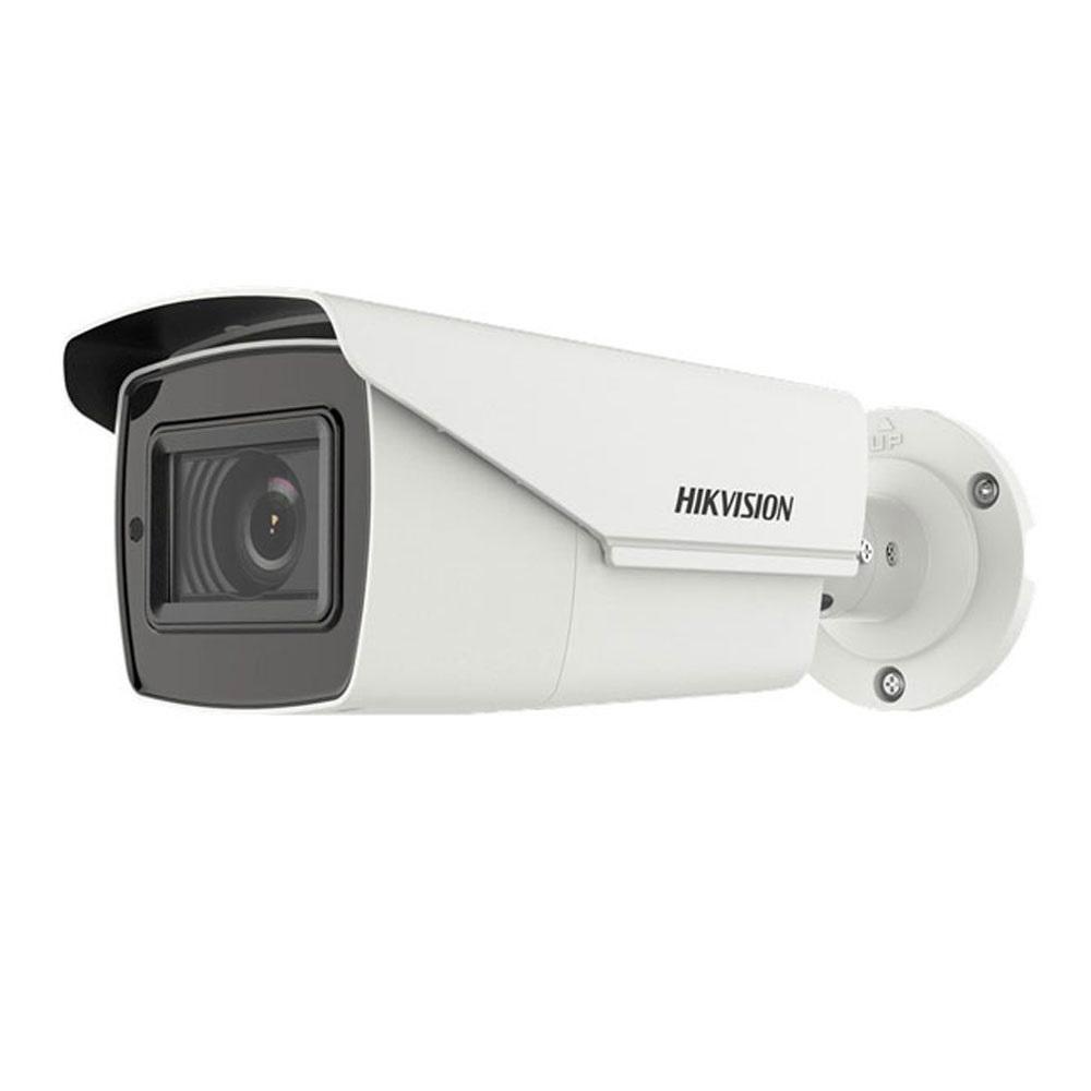 Camera supraveghere Hikvision Turbo HD DS-2CE19H8T-AIT3ZF(2.7-13.5mm); 5MP; 5 Megapixel high-performance CMOS; rezolutie: 2560 (H) × 1944 (V)@ 20fps; iluminare: Color: 0.003 Lux @ (F1.2, AGC ON), 0 Lux with IR; lentila motorizata 2.7 - 13.5 mm; distanta