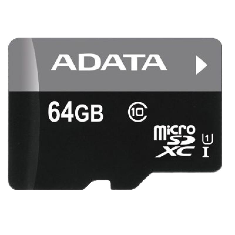 Card de Memorie MicroSD Adata, 64GB, Adaptor SD, Class 10 - 1 | YEO