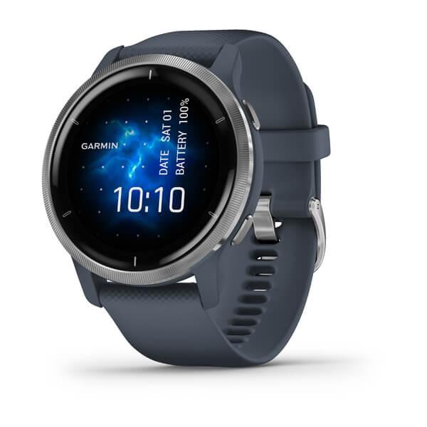 Ceas Smartwatch Garmin Venu 2, GPS, Blue Granite - 2 | YEO