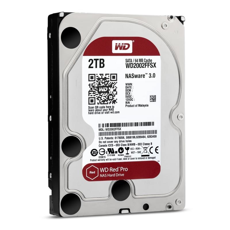 HDD WD Red Pro rev.2 2TB SATA-III 7200RPM 64MB - 3 | YEO